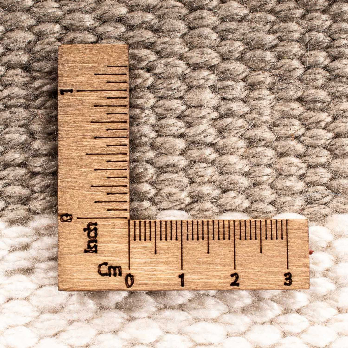 Kelim Rug - Trendy square  - 68 x 64 cm - beige