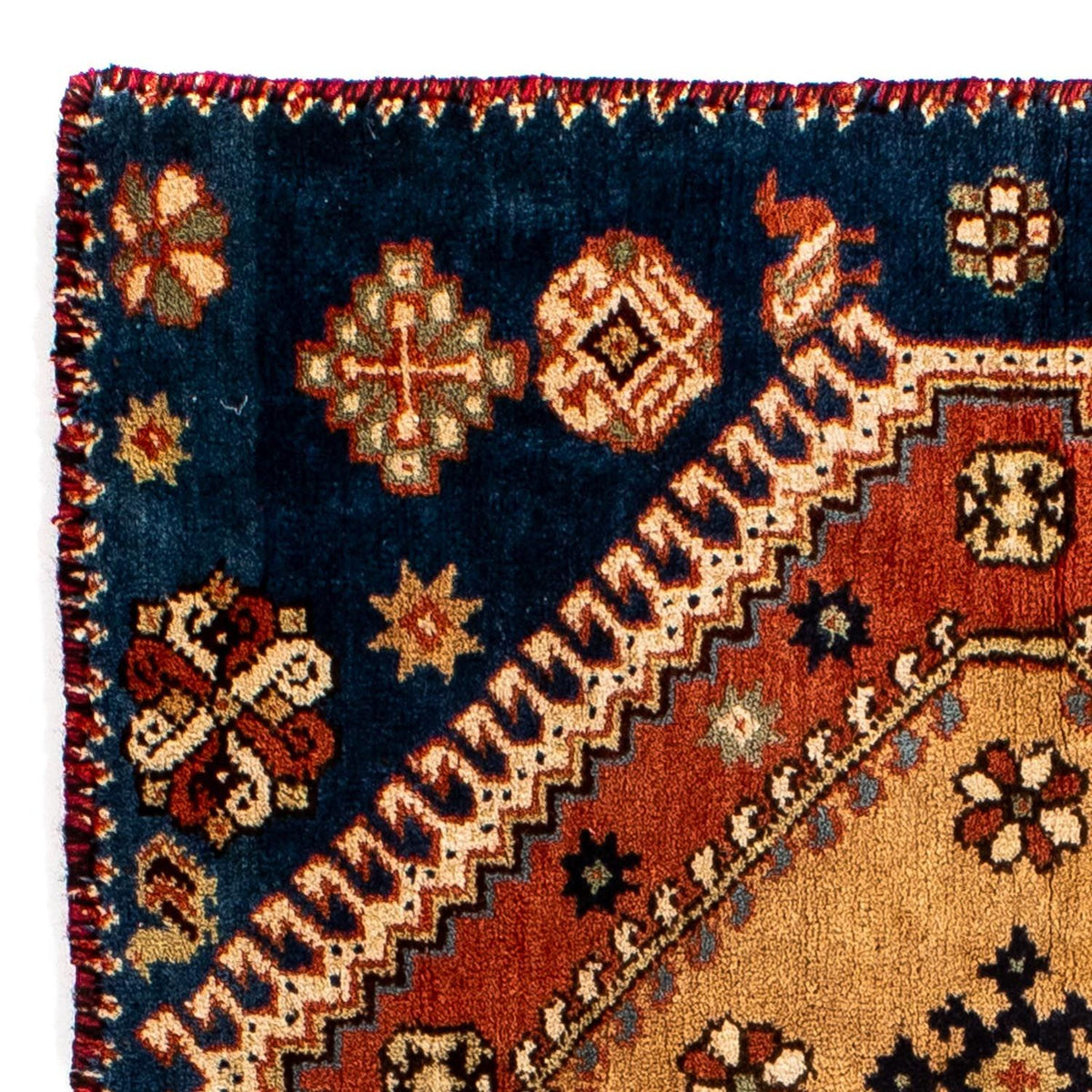 Perser Rug - Nomadic square  - 70 x 68 cm - dark blue