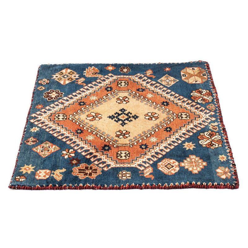 Perser Rug - Nomadic square  - 70 x 68 cm - dark blue