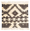 Modern Kilim Rug 64x64cm - Wool Rug - Square / Beige / 64 x 64 cm Square