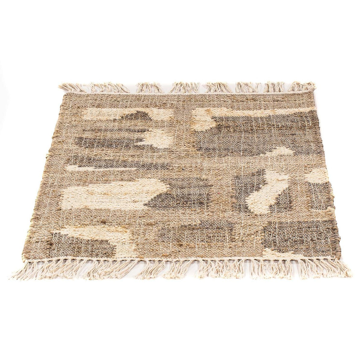 Kelim Rug - Trendy square  - 62 x 61 cm - light brown