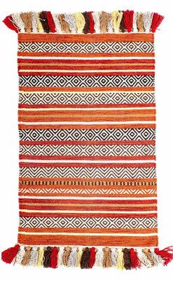 Kelim Rug - Trendy - 94 x 58 cm - multicolored