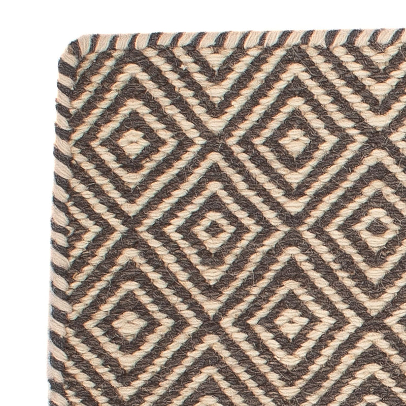 Kelim Rug - Trendy square  - 45 x 45 cm - multicolored