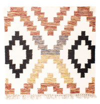 Kelim Rug - Trendy square  - 69 x 67 cm - beige