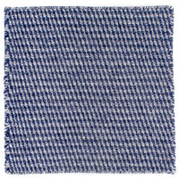 Kelim Rug - Trendy square  - 63 x 62 cm - dark blue