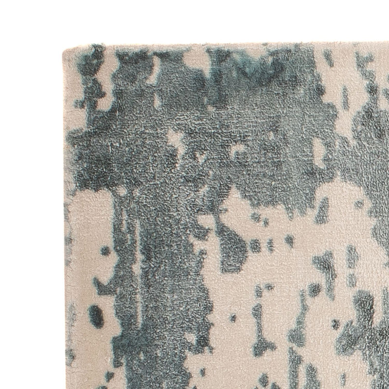 Viscose Rug square  - 55 x 51 cm - multicolored