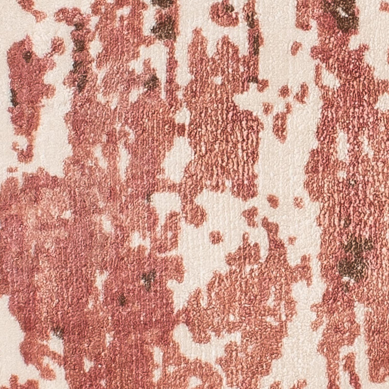 Viscose Rug square  - 60 x 50 cm - multicolored