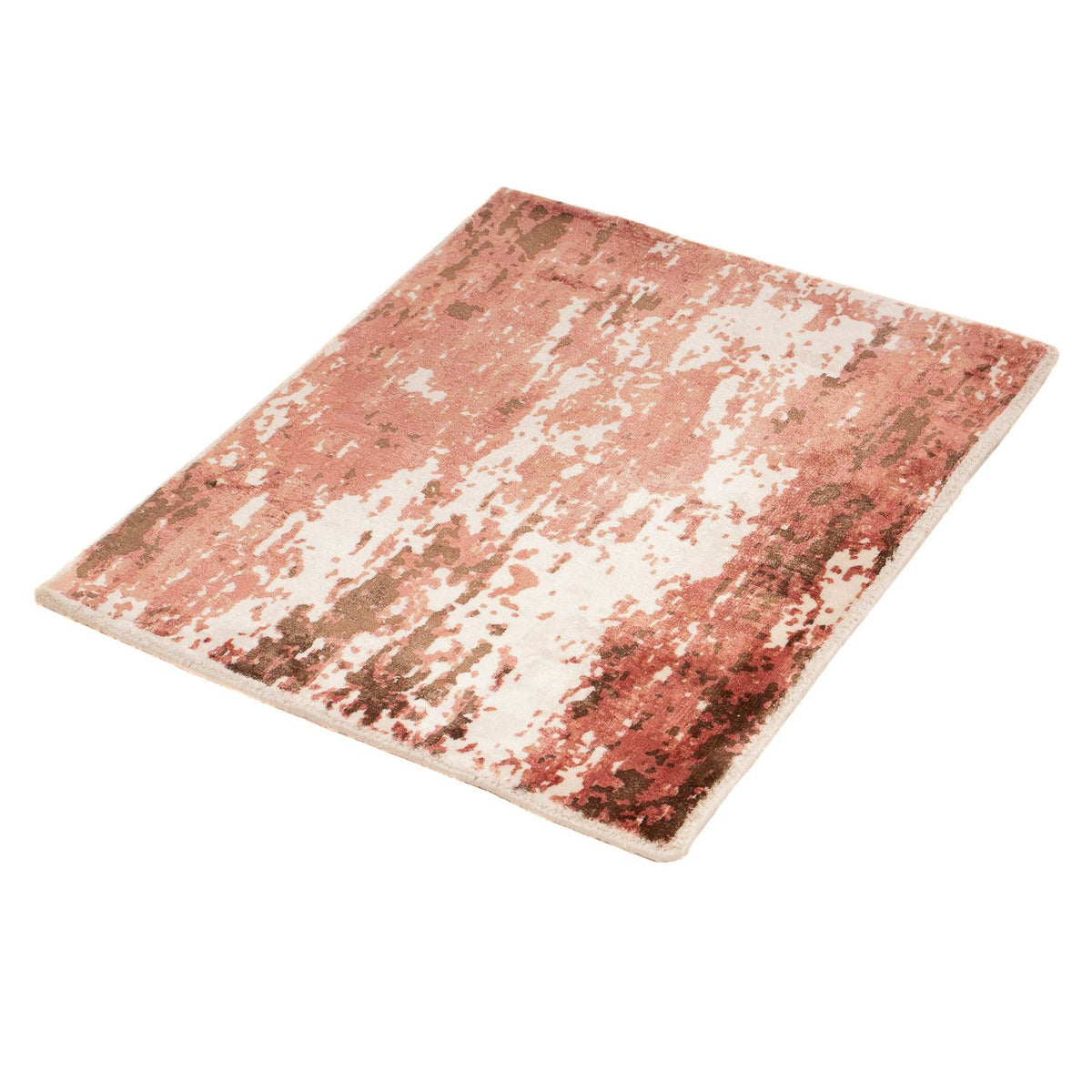 Viscose Rug square  - 60 x 50 cm - multicolored