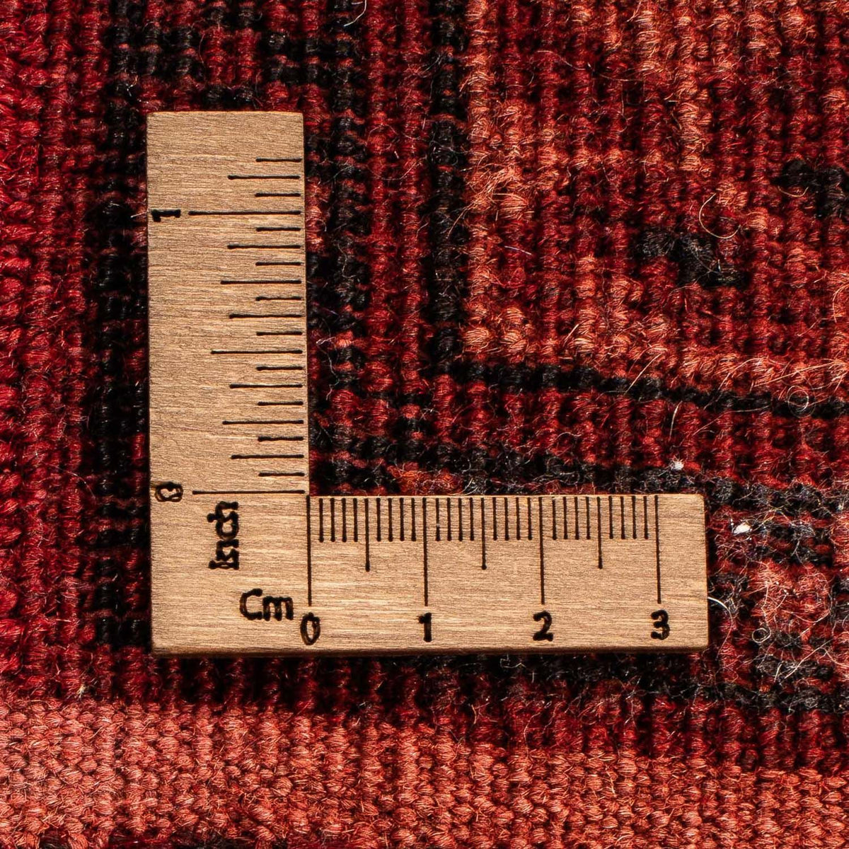 Pakistani Rug - 115 x 64 cm - dark red