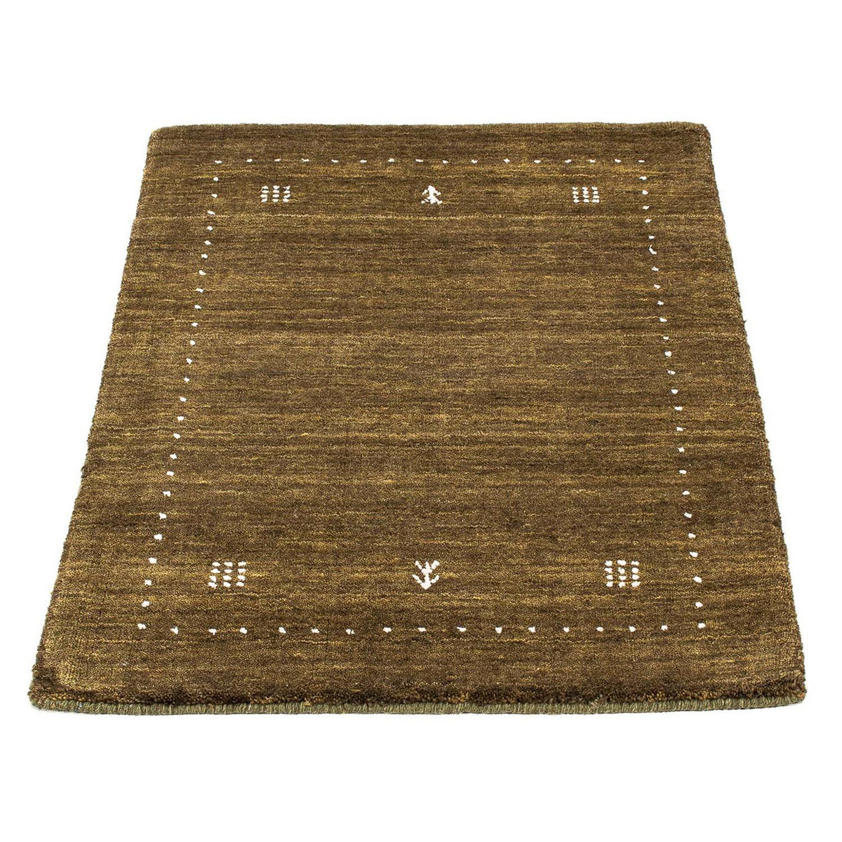 Gabbeh Rug - Loribaft Indus - 91 x 64 cm - dark brown
