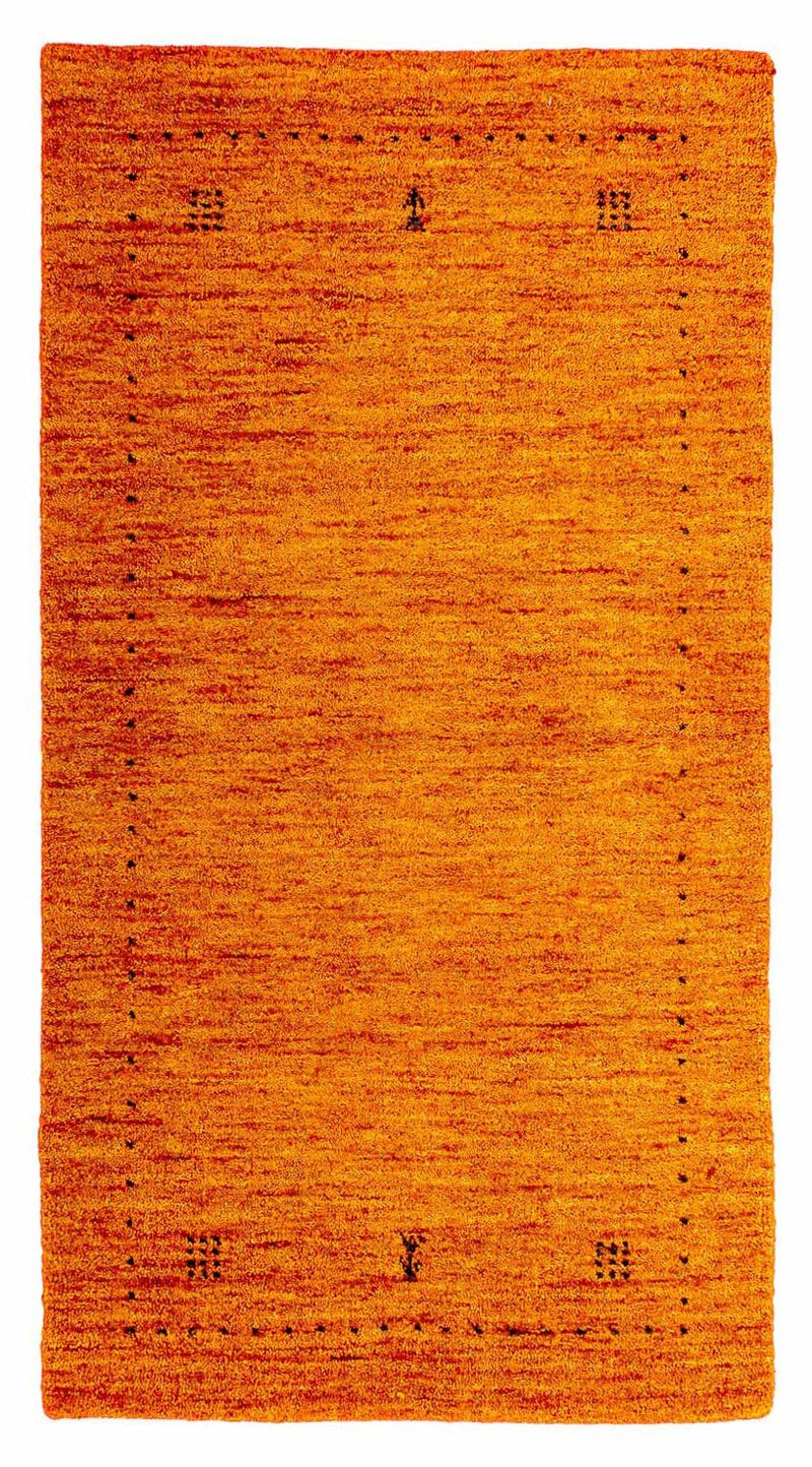 Gabbeh Rug - Loribaft Indus - 133 x 70 cm - orange