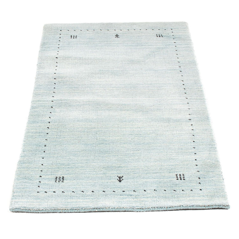 Gabbeh Rug - Loribaft Indus - 140 x 70 cm - light blue