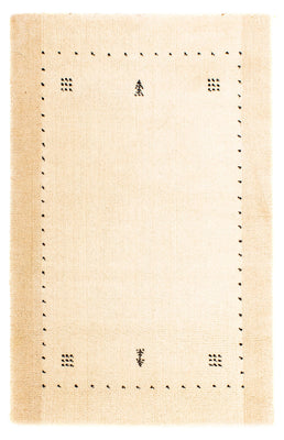 Gabbeh Rug - Loribaft Indus - 93 x 63 cm - beige