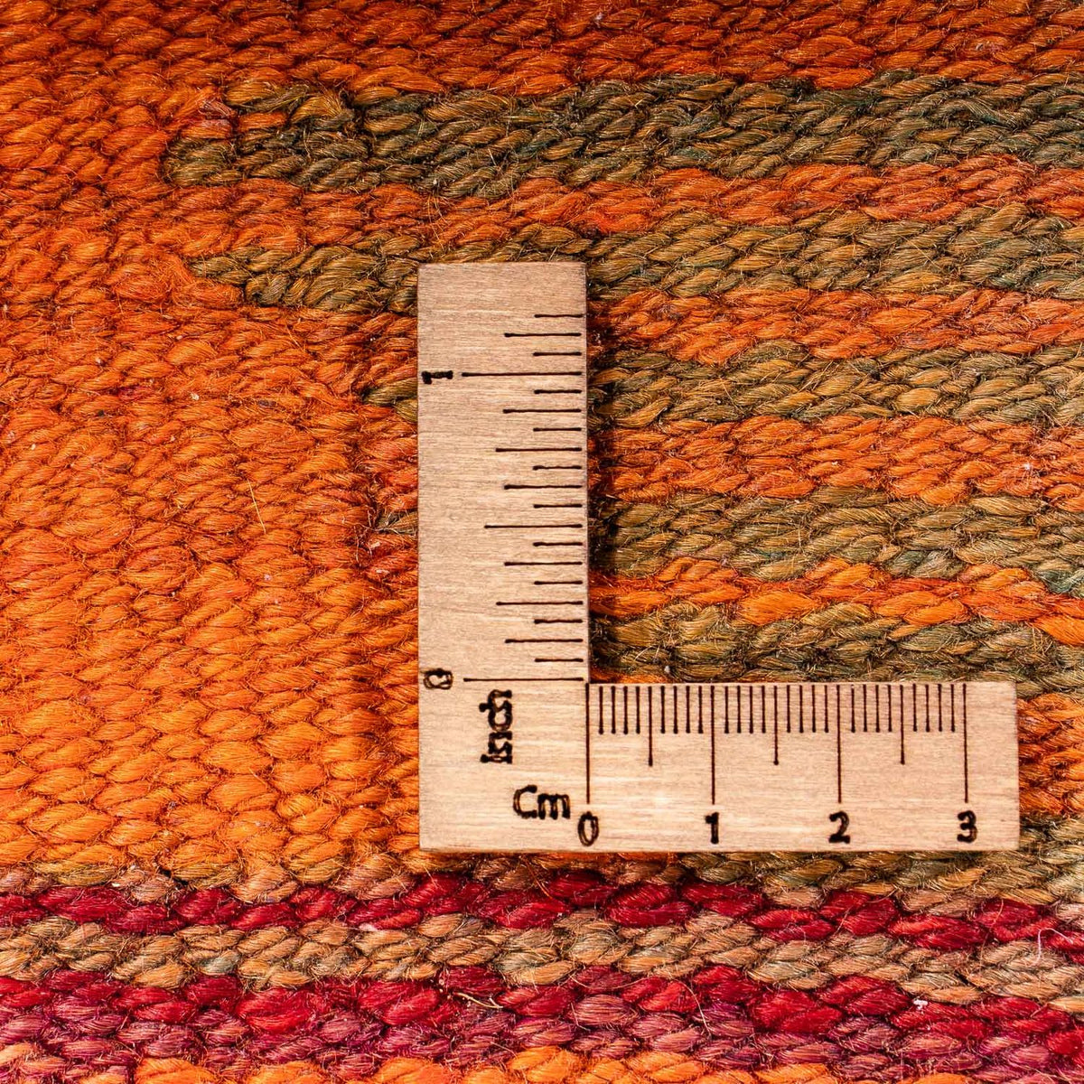 Runner Kelim Rug - Old - 265 x 125 cm - multicolored