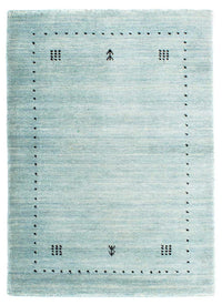 Gabbeh Rug - Loribaft Indus - 95 x 65 cm - light blue