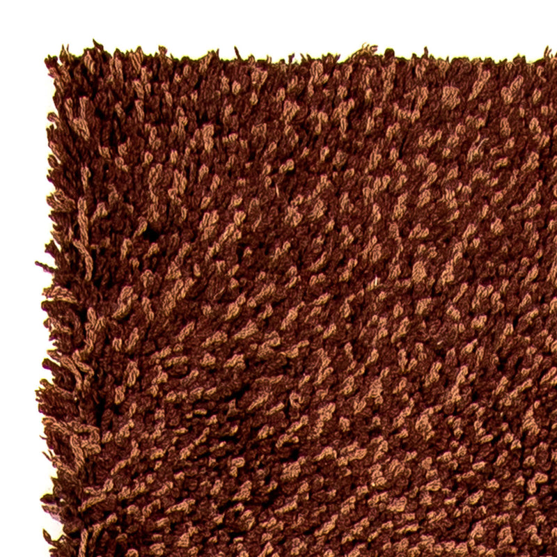 Runner High-Pile Rug - 295 x 65 cm - brown