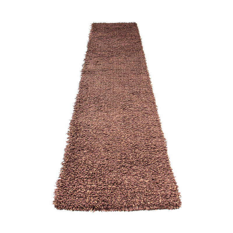 Runner High-Pile Rug - 304 x 65 cm - brown