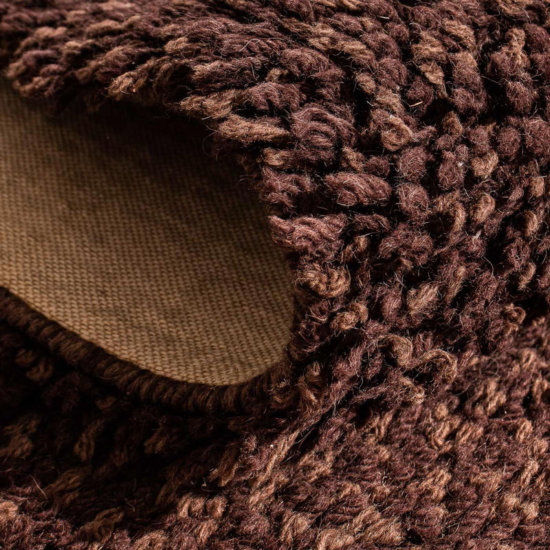 Runner High-Pile Rug - 300 x 65 cm - brown