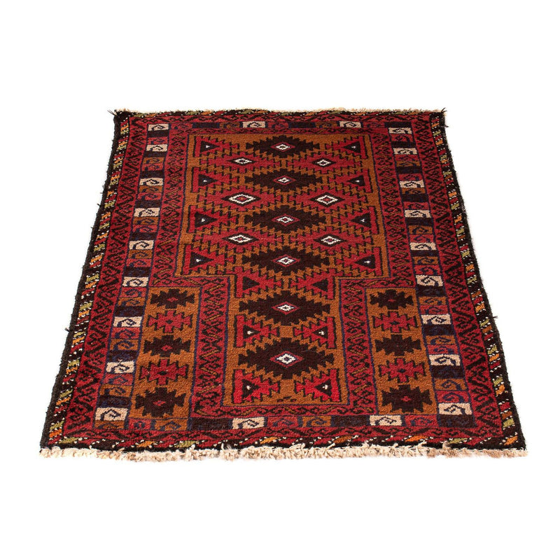 Belutsch Rug - 125 x 80 cm - dark red