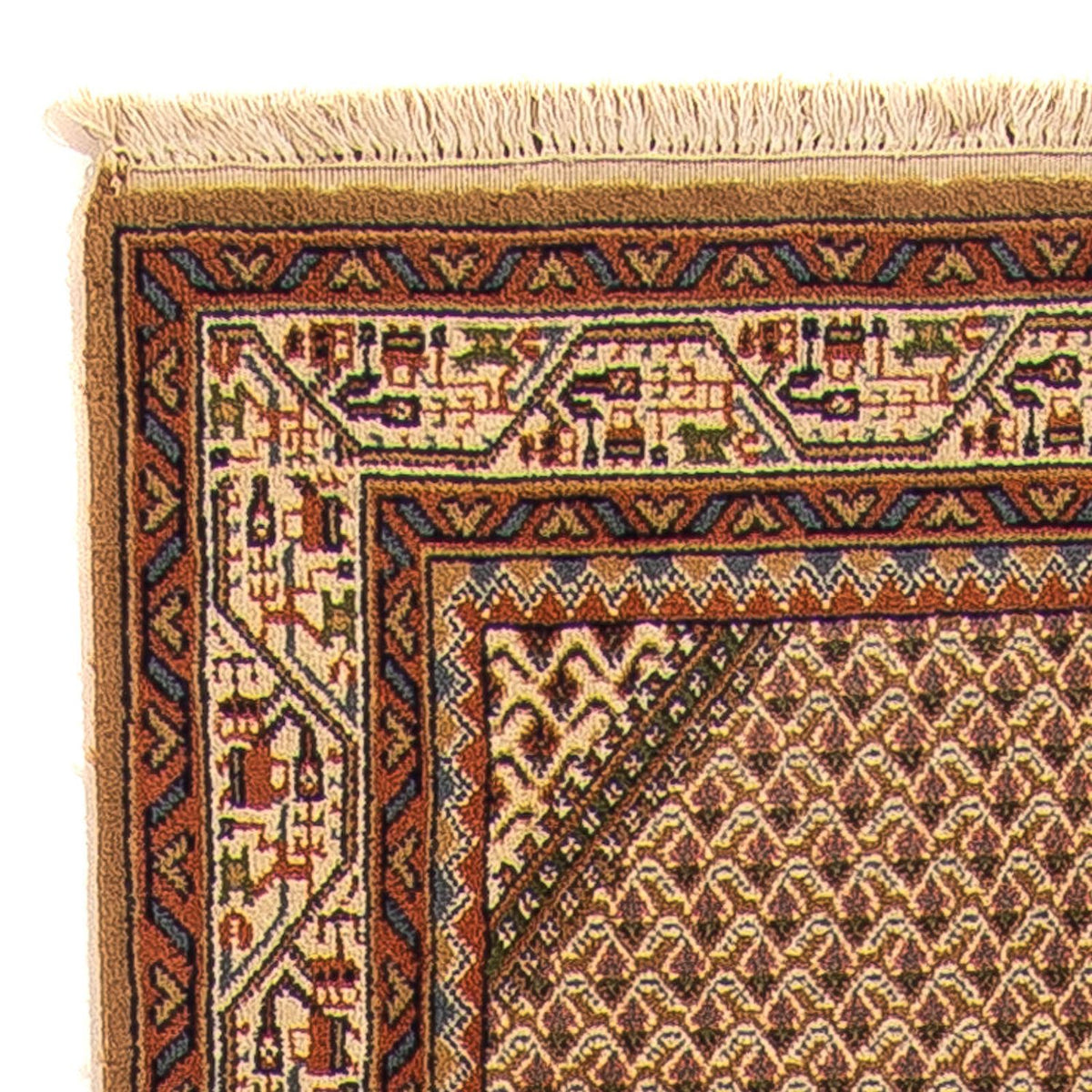 Runner Oriental Rug - Mir - Indus - 284 x 70 cm - beige