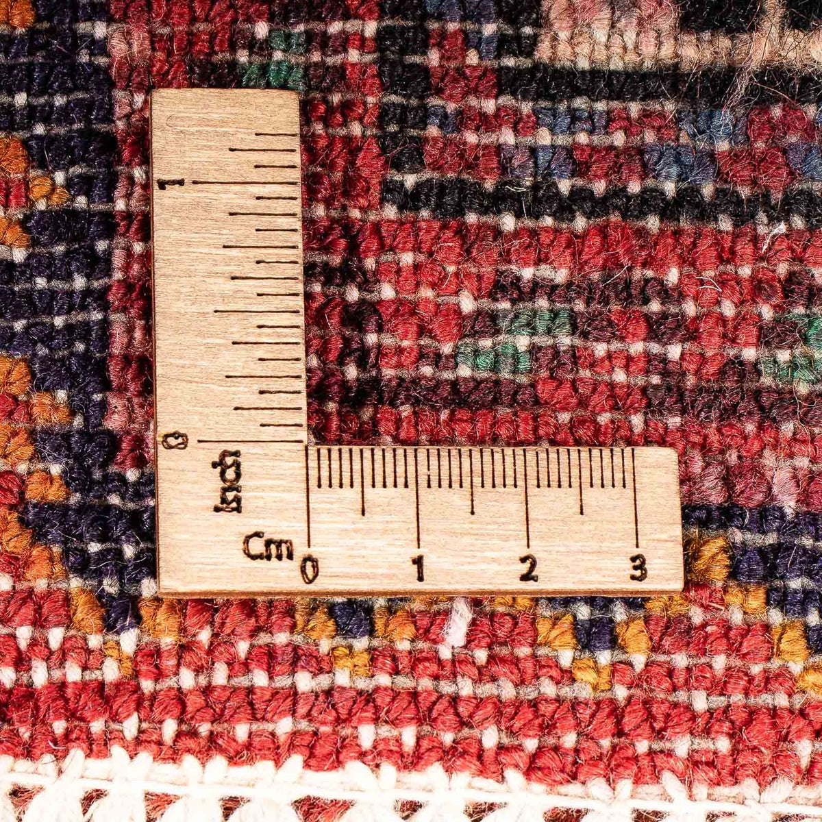 Runner Gabbeh Rug - Indus - 197 x 77 cm - red