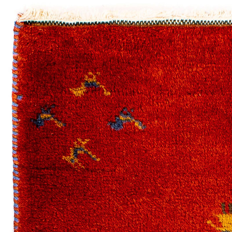 Gabbeh Rug - Indus - 90 x 60 cm - red