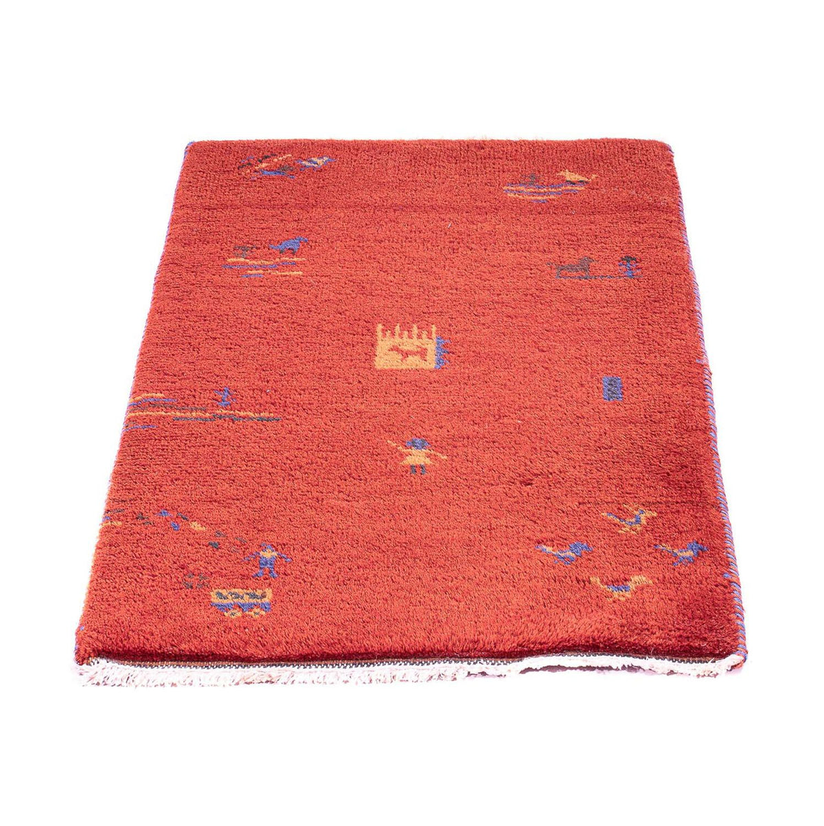Gabbeh Rug - Indus - 90 x 60 cm - red