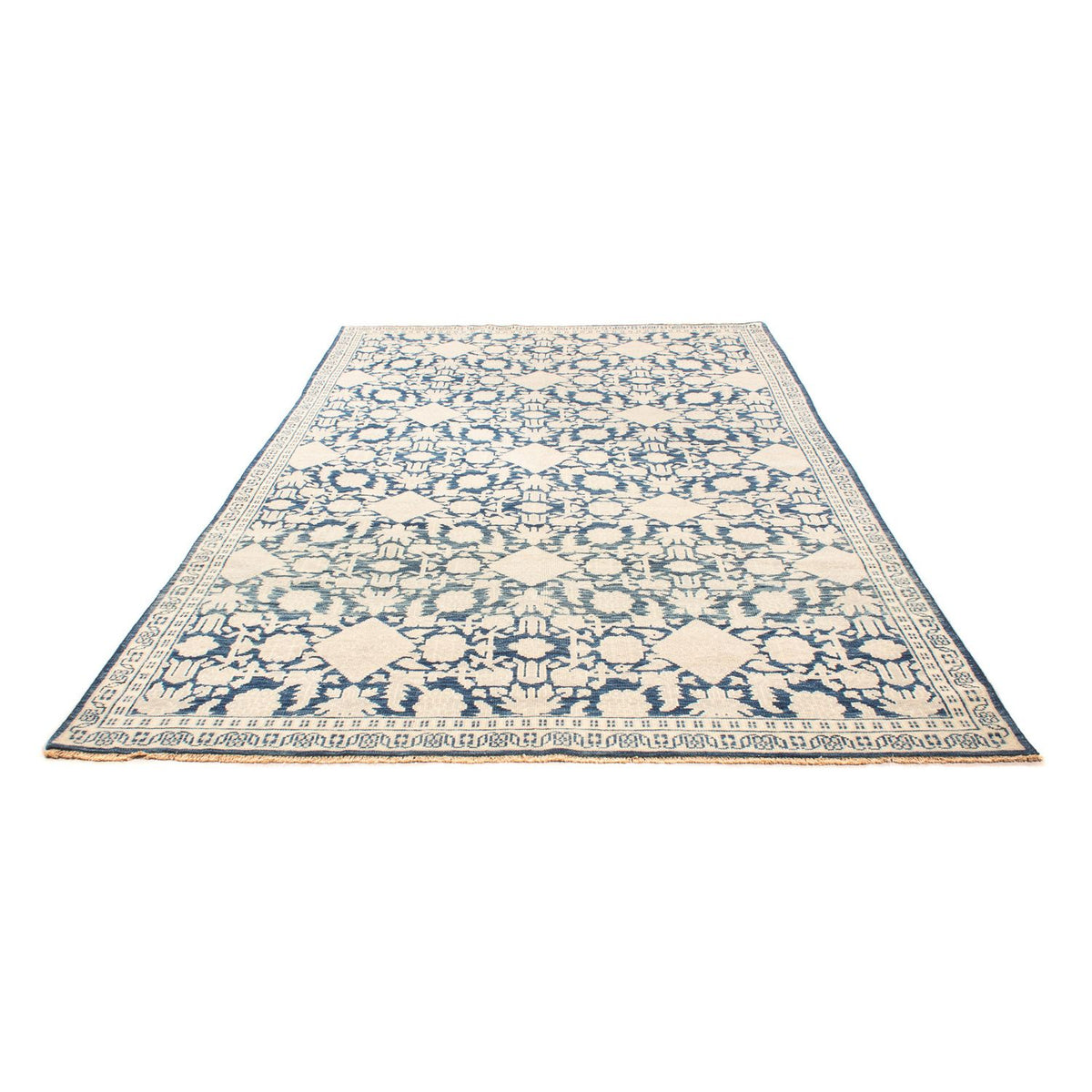 Designer Rug - 279 x 185 cm - dark blue