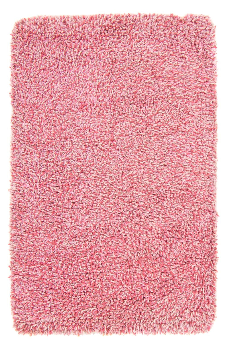 High-Pile Rug - 95 x 62 cm - rose