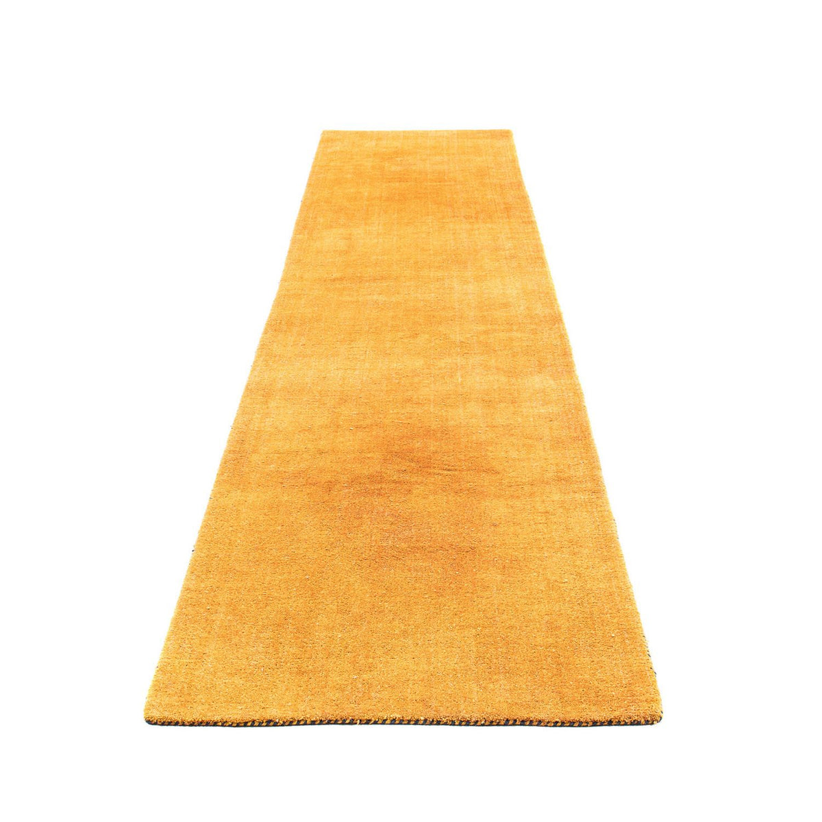 Runner Gabbeh Rug - Loribaft Perser - 395 x 80 cm - orange