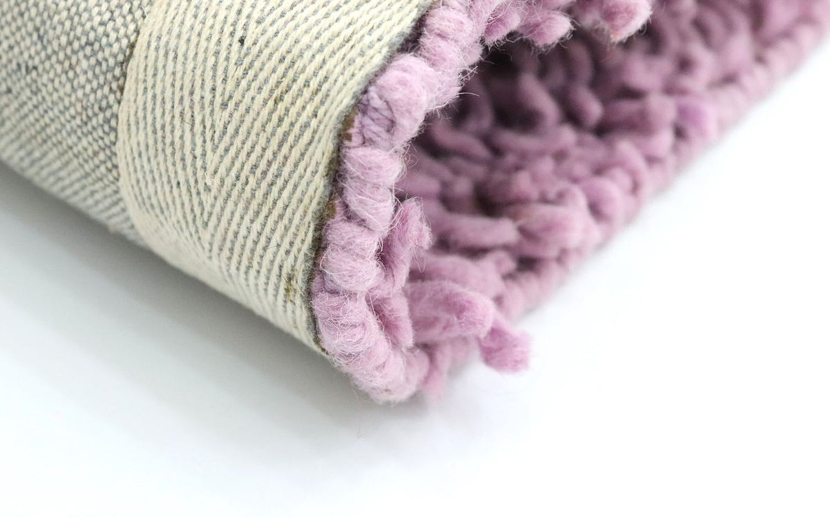 Runner High-Pile Rug - 315 x 79 cm - purple