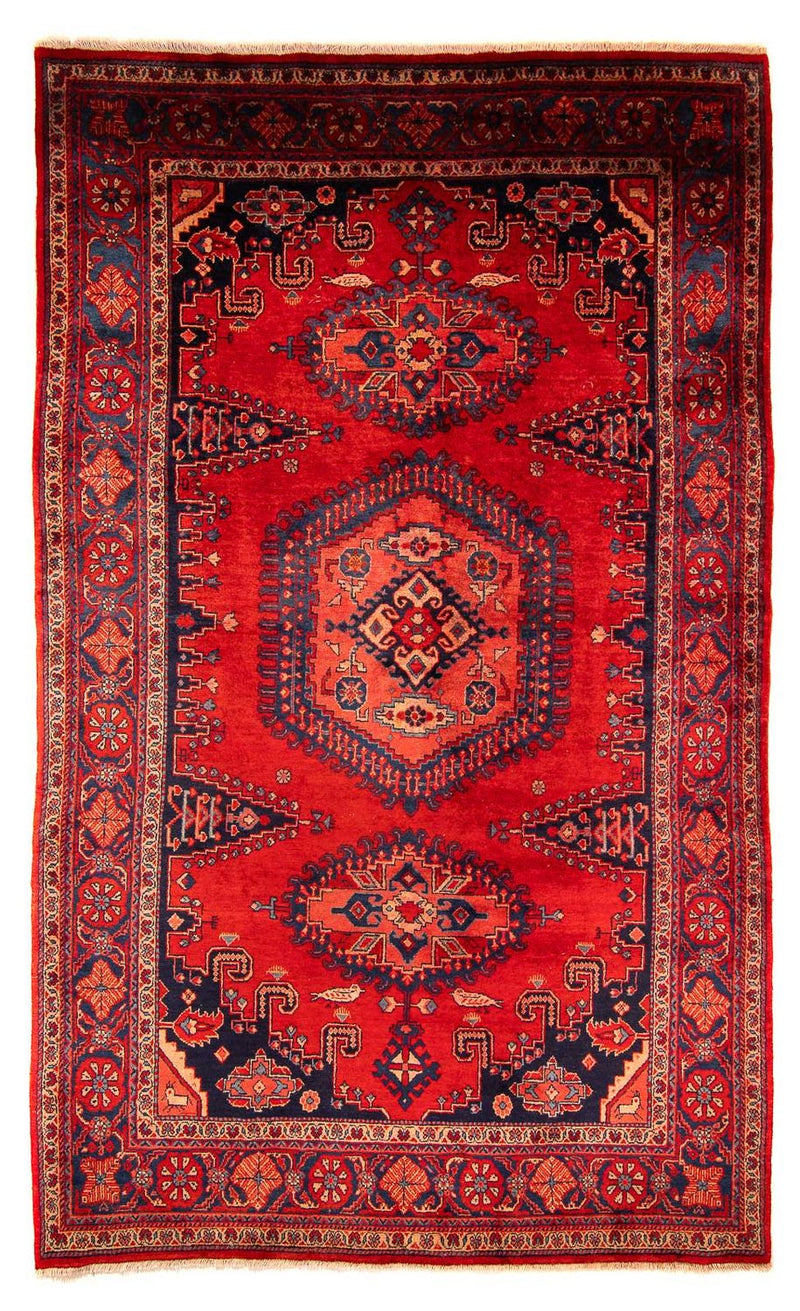 Perser Rug - Nomadic - 333 x 210 cm - dark red