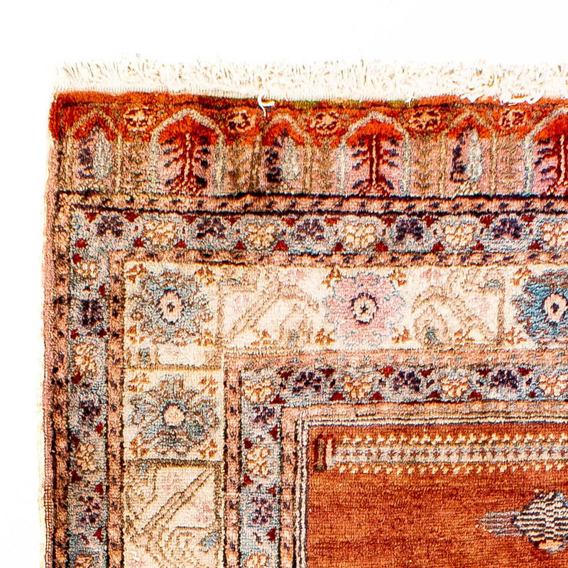 Silk Rug - Kayseri - 127 x 90 cm - multicolored