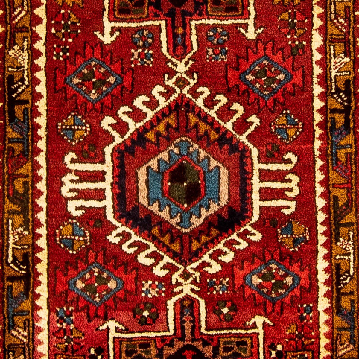 Runner Perser Rug - Nomadic - 306 x 74 cm - dark red