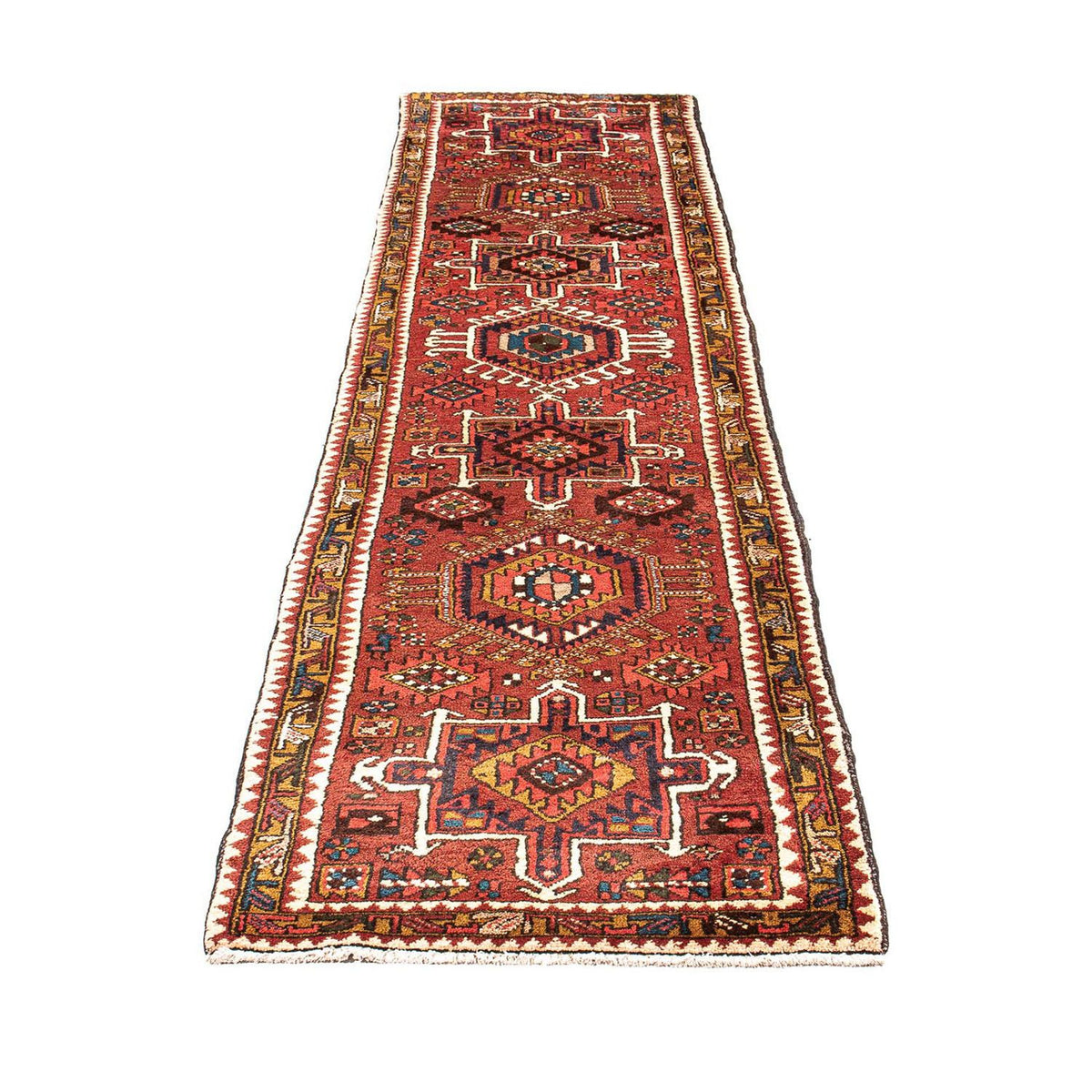 Runner Perser Rug - Nomadic - 306 x 74 cm - dark red