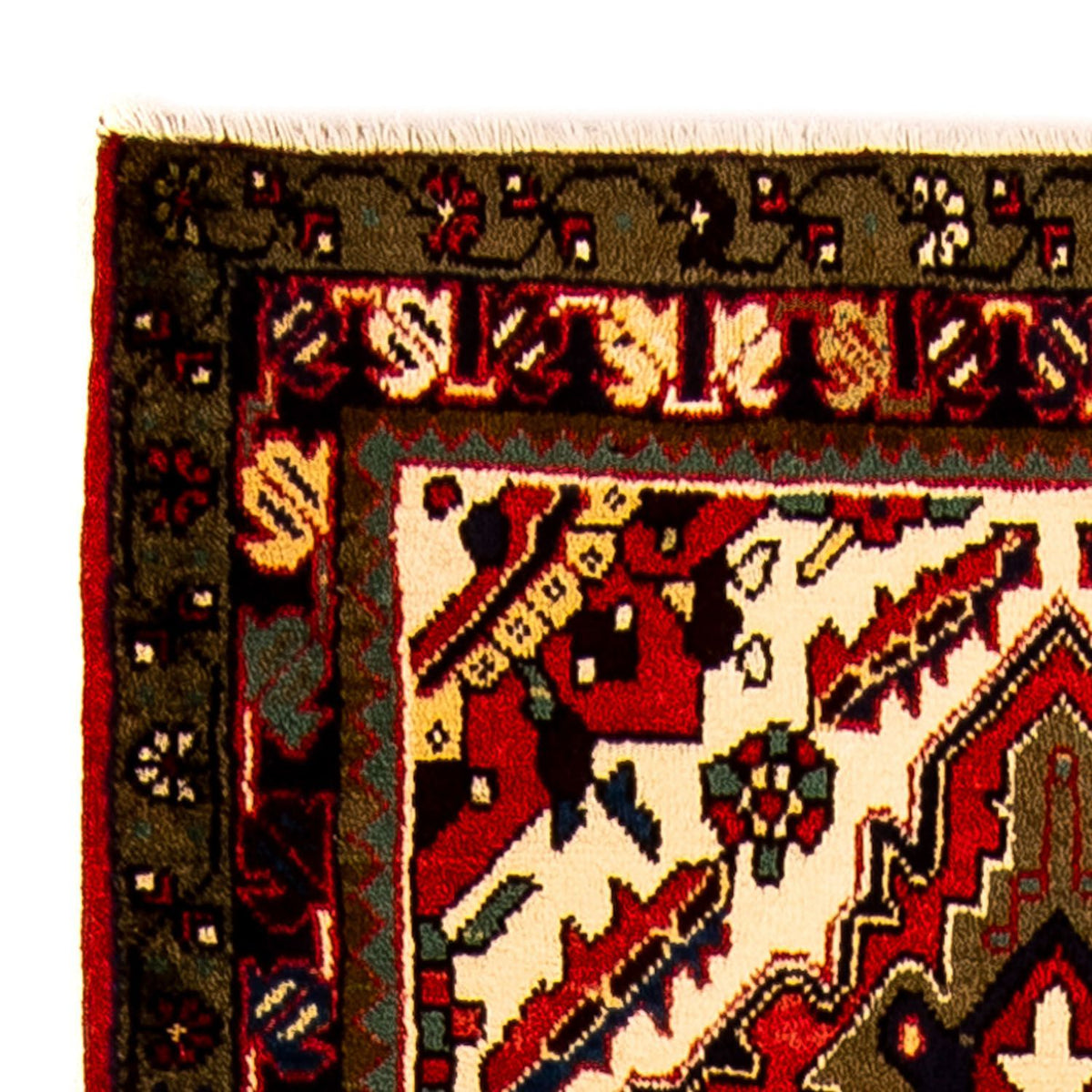 Runner Perser Rug - Nomadic - 213 x 86 cm - dark red