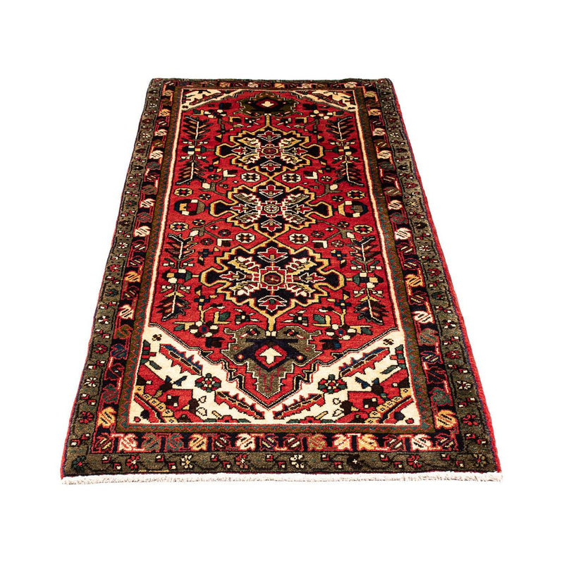 Runner Perser Rug - Nomadic - 213 x 86 cm - dark red