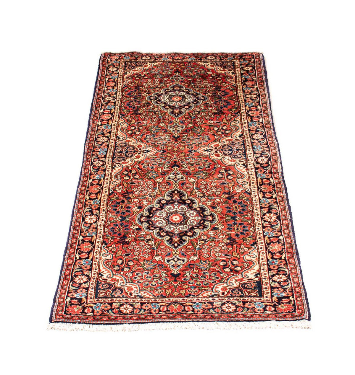 Runner Perser Rug - Bidjar - 207 x 77 cm - light red