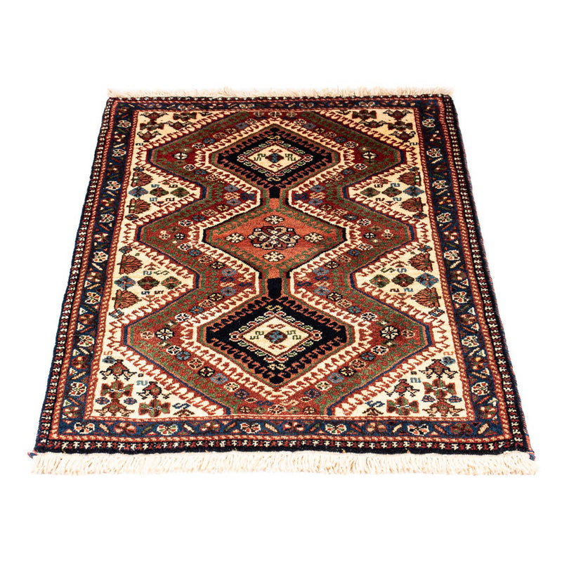 Perser Rug - Nomadic - 101 x 64 cm - light brown