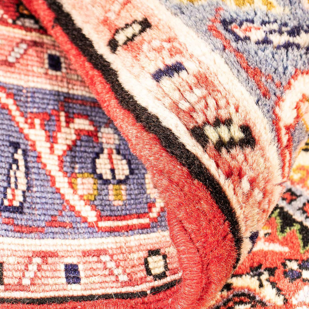 Perser Rug - Bidjar square  - 85 x 80 cm - red