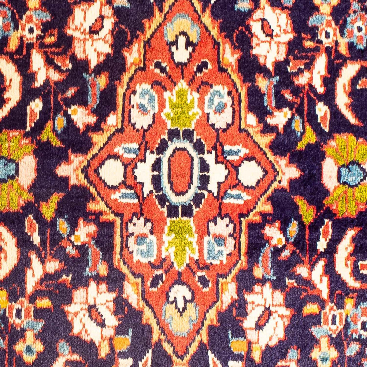 Perser Rug - Classic - 98 x 75 cm - dark blue