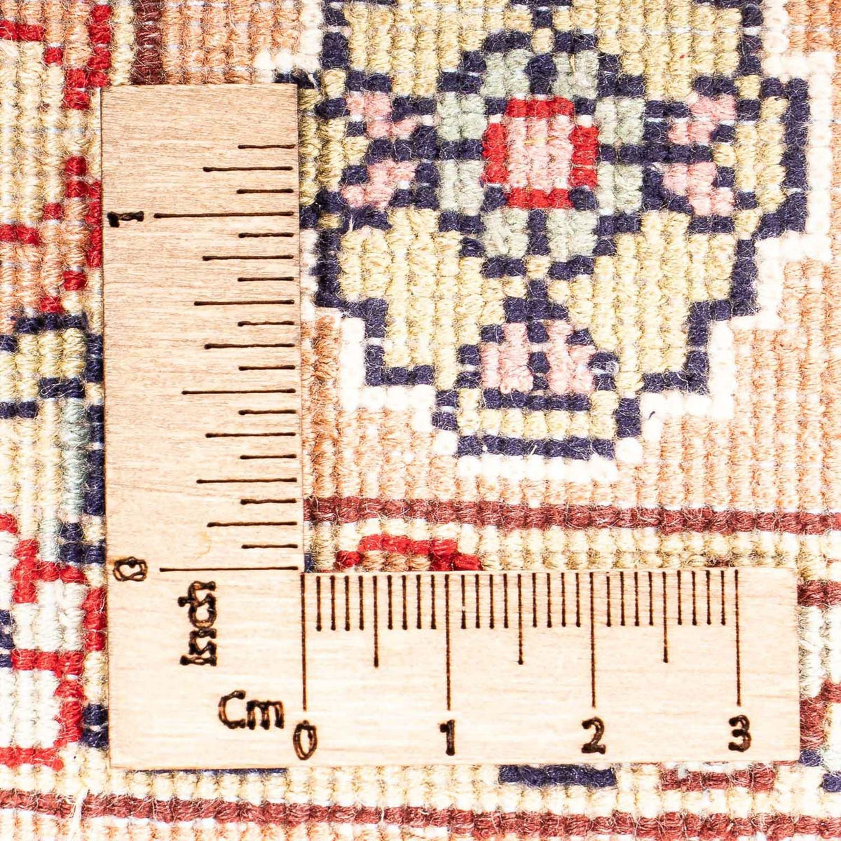 Silk Rug - Kashmir Silk - 98 x 60 cm - beige