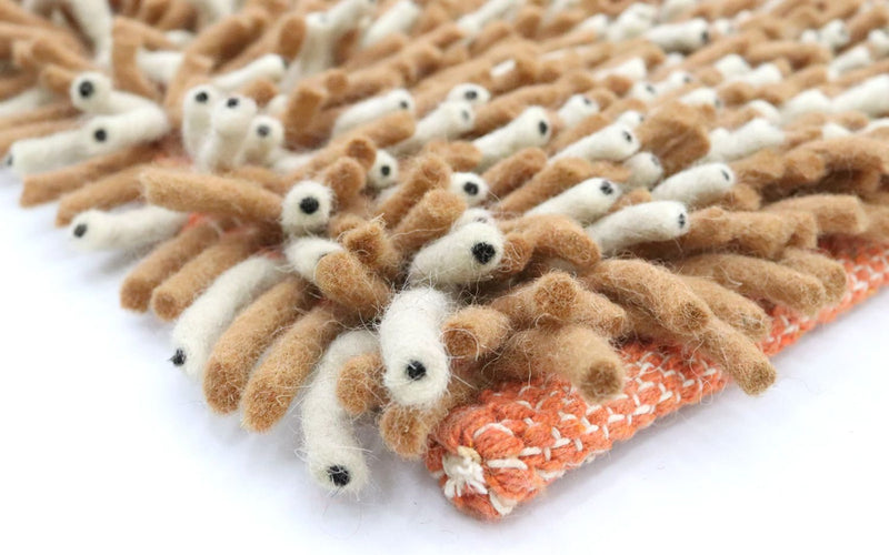 Runner High-Pile Rug - 188 x 101 cm - multicolored