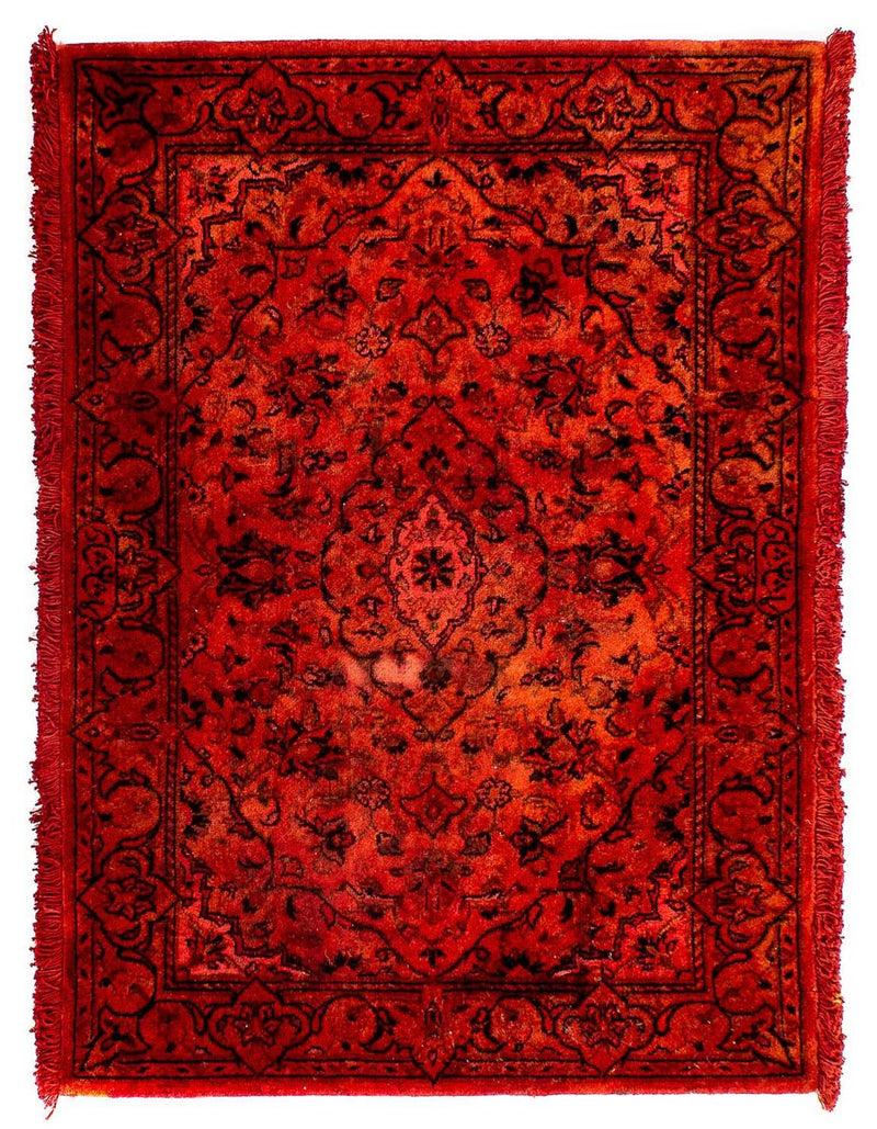 Perser Rug - Keshan - 98 x 70 cm - dark red