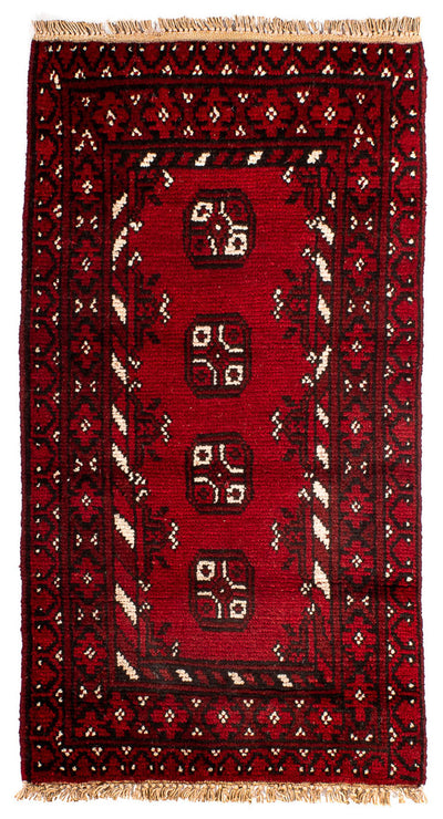 Akhche Rug 60x90cm - Oriental Rug - dark red