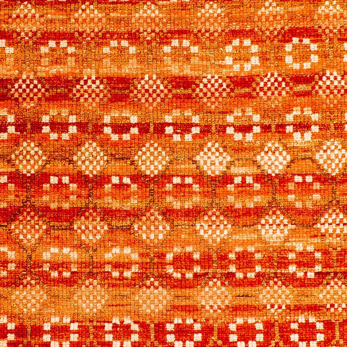 Designer Rug - 92 x 62 cm - orange