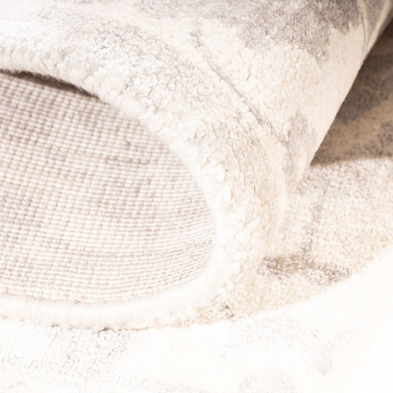 Viscose Rug square  - 70 x 70 cm - light brown