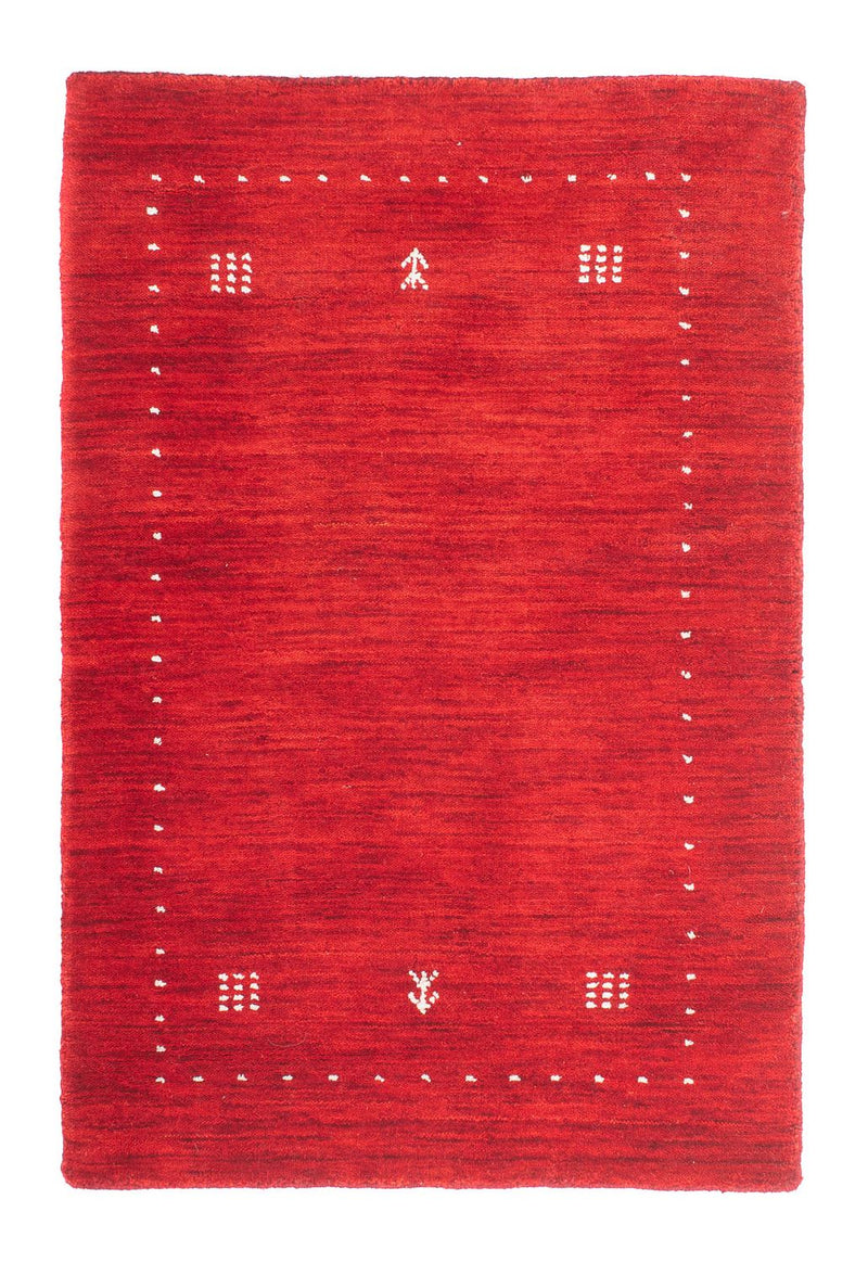 Gabbeh Rug - Indus - 90 x 60 cm - red