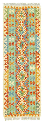 Runner Kelim Rug - Oriental - 200 x 68 cm - colorful