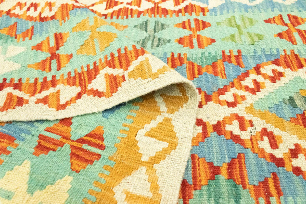 Runner Kelim Rug - Oriental - 200 x 68 cm - colorful